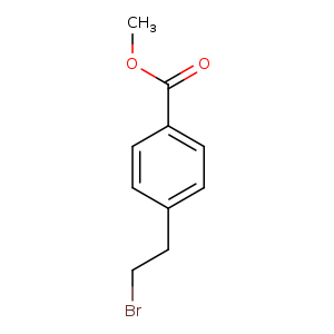 BrCCc1ccc(cc1)C(=O)OC