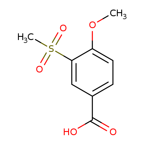 COc1ccc(cc1S(=O)(=O)C)C(=O)O
