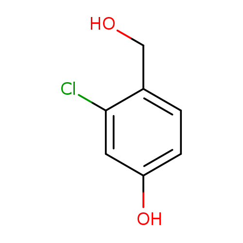 OCc1ccc(cc1Cl)O