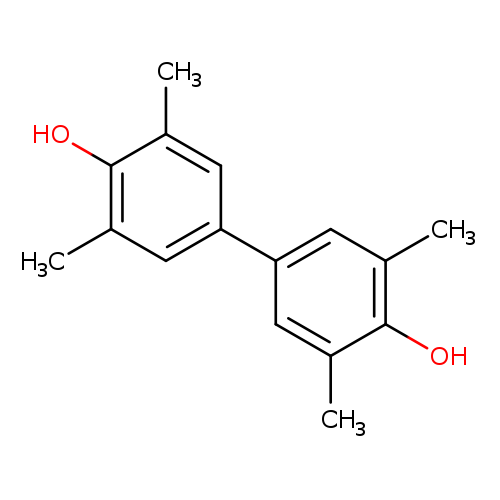 Cc1cc(cc(c1O)C)c1cc(C)c(c(c1)C)O