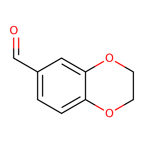 O=Cc1ccc2c(c1)OCCO2