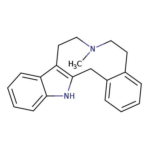 CN1CCc2ccccc2Cc2c(CC1)c1ccccc1[nH]2