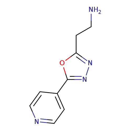 NCCc1nnc(o1)c1ccncc1