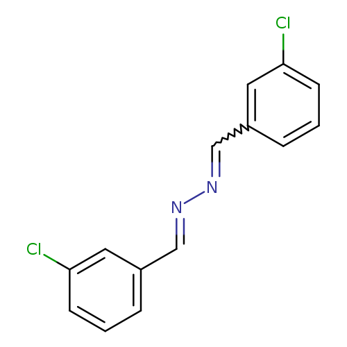 Clc1cccc(c1)C=N/N=C/c1cccc(c1)Cl