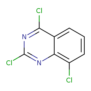 Clc1nc(Cl)c2c(n1)c(Cl)ccc2