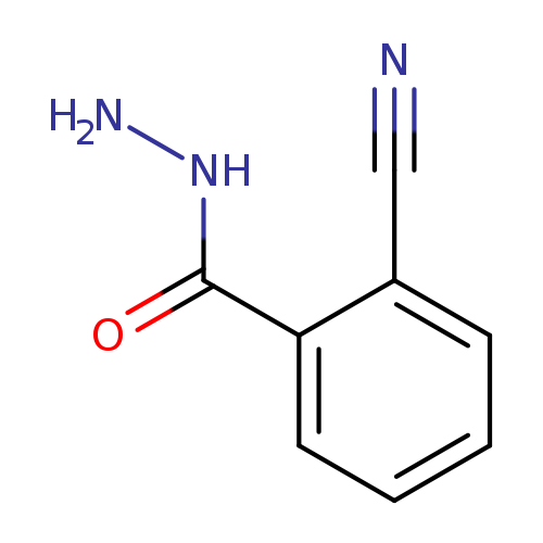 NNC(=O)c1ccccc1C#N