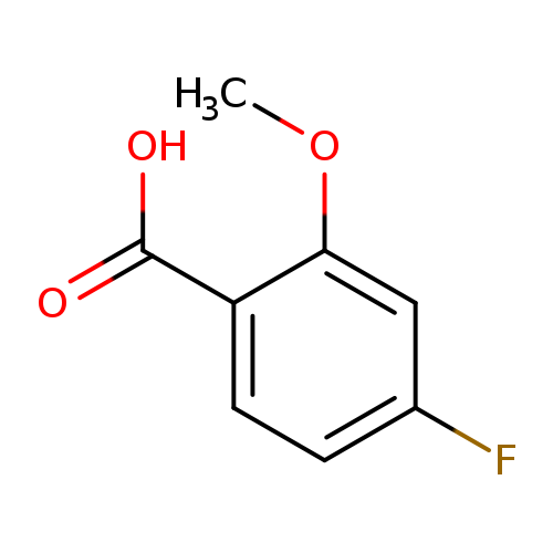 COc1cc(F)ccc1C(=O)O