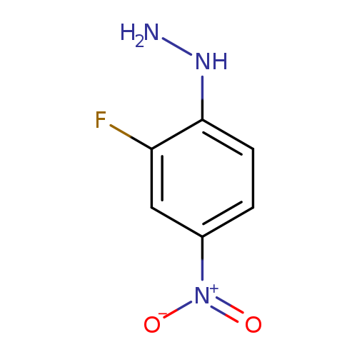 NNc1ccc(cc1F)[N+](=O)[O-]