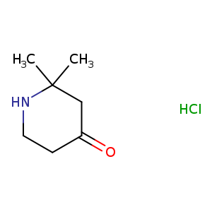 O=C1CCNC(C1)(C)C.Cl