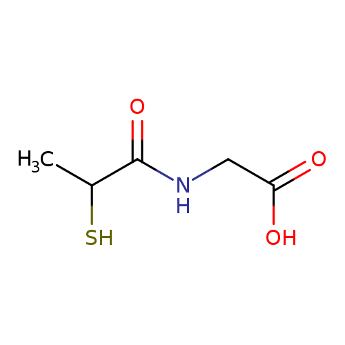 CC(C(=O)NCC(=O)O)S