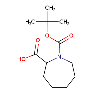 O=C(N1CCCCCC1C(=O)O)OC(C)(C)C