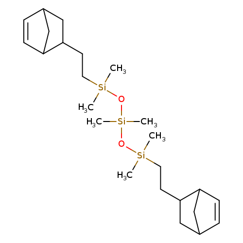 C[Si](O[Si](CCC1CC2CC1C=C2)(C)C)(O[Si](CCC1CC2CC1C=C2)(C)C)C