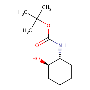 O=C(OC(C)(C)C)N[C@@H]1CCCC[C@H]1O