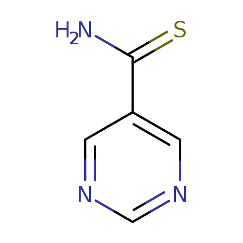 NC(=S)c1cncnc1