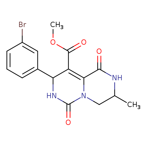 COC(=O)C1=C2C(=O)NC(CN2C(=O)NC1c1cccc(c1)Br)C