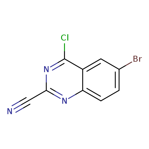 N#Cc1nc(Cl)c2c(n1)ccc(c2)Br