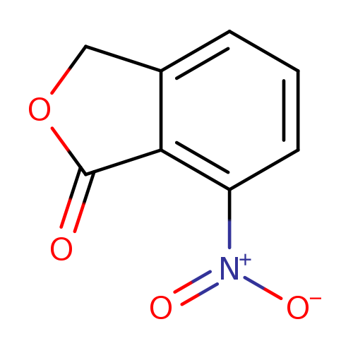 [O-][N+](=O)c1cccc2c1C(=O)OC2