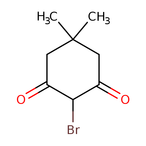 BrC1C(=O)CC(CC1=O)(C)C
