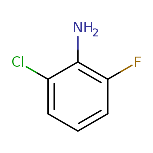 Nc1c(F)cccc1Cl