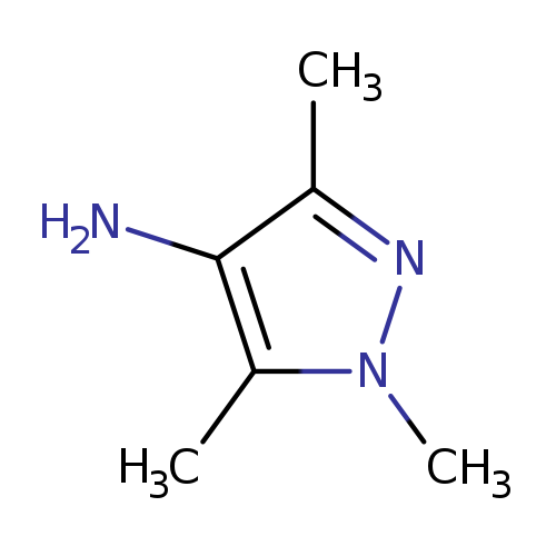 Cc1nn(c(c1N)C)C