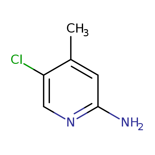 Nc1ncc(c(c1)C)Cl