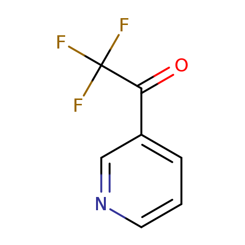 O=C(C(F)(F)F)c1cccnc1