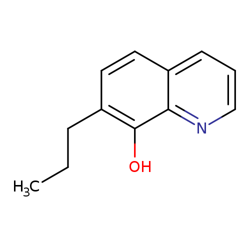 CCCc1ccc2c(c1O)nccc2