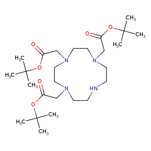 O=C(OC(C)(C)C)CN1CCN(CCNCCN(CC1)CC(=O)OC(C)(C)C)CC(=O)OC(C)(C)C