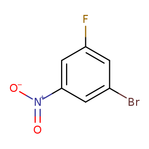 Fc1cc(Br)cc(c1)[N+](=O)[O-]