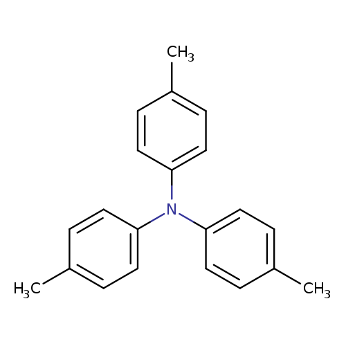 Cc1ccc(cc1)N(c1ccc(cc1)C)c1ccc(cc1)C