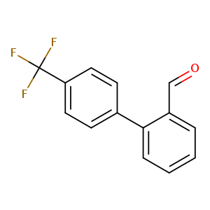 O=Cc1ccccc1c1ccc(cc1)C(F)(F)F