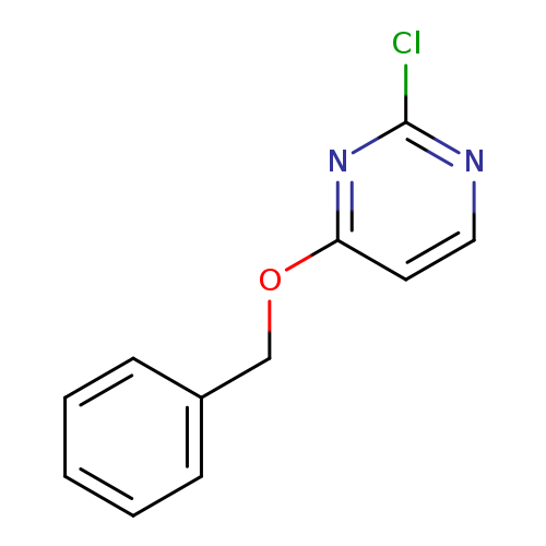 Clc1nccc(n1)OCc1ccccc1