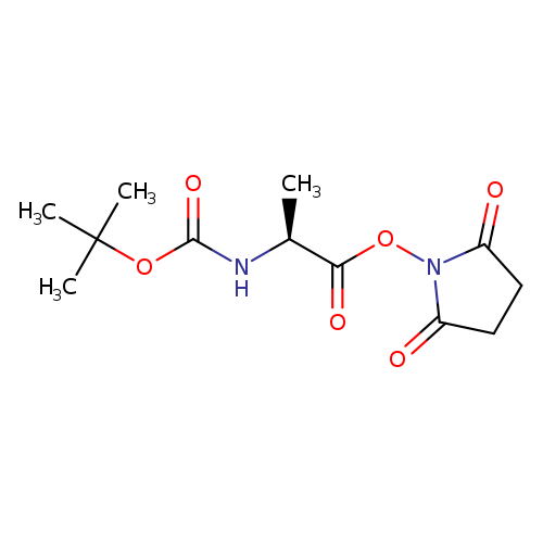 C[C@@H](C(=O)ON1C(=O)CCC1=O)NC(=O)OC(C)(C)C