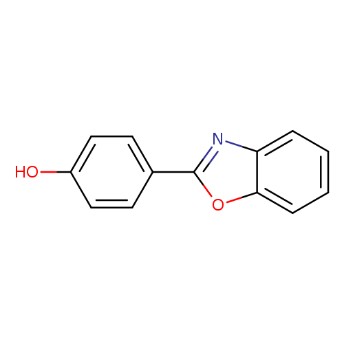 Oc1ccc(cc1)c1nc2c(o1)cccc2