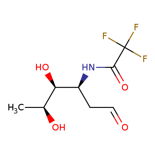 O=CC[C@@H]([C@@H]([C@@H](O)C)O)NC(=O)C(F)(F)F