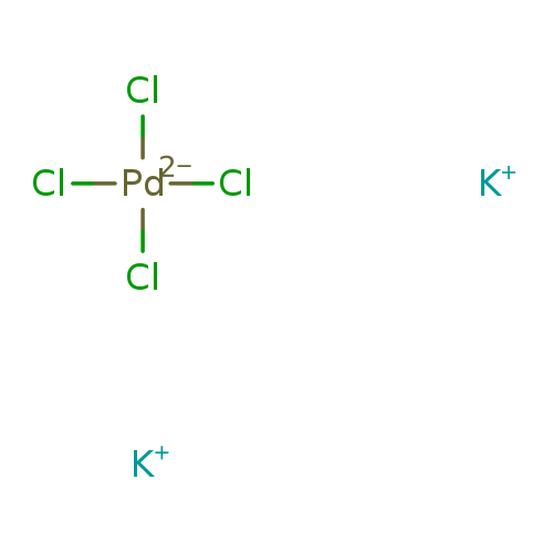 Cl[Pd-2](Cl)(Cl)Cl.[K+].[K+]