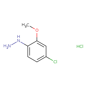 COc1cc(Cl)ccc1NN.Cl