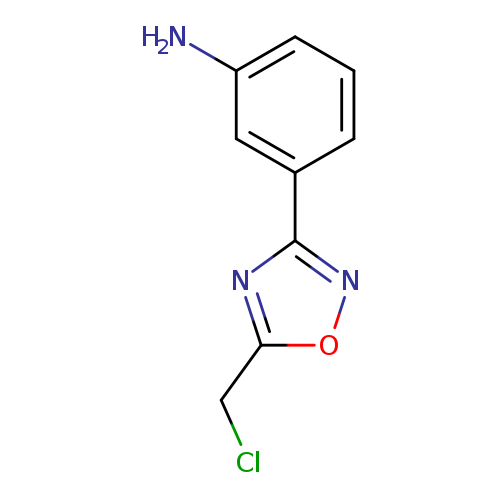 ClCc1onc(n1)c1cccc(c1)N
