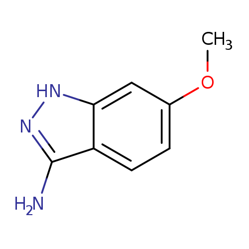 COc1ccc2c(c1)[nH]nc2N