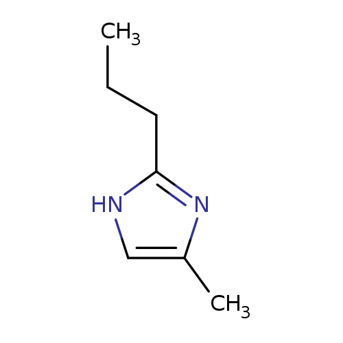 CCCc1[nH]cc(n1)C