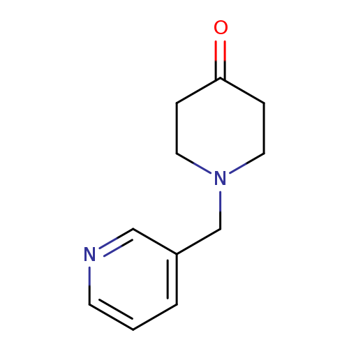 O=C1CCN(CC1)Cc1cccnc1