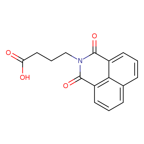 OC(=O)CCCn1c(=O)c2cccc3c2c(c1=O)ccc3