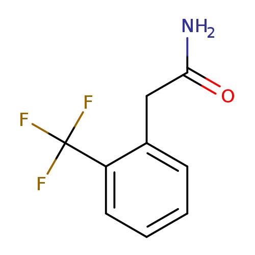 NC(=O)Cc1ccccc1C(F)(F)F