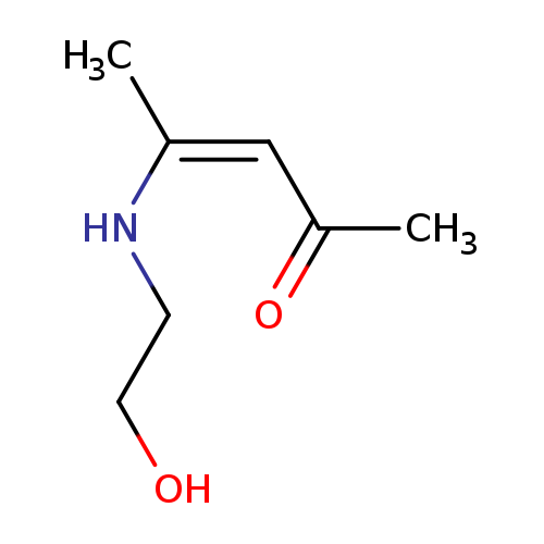 C/C(=C/C(=O)C)/NCCO