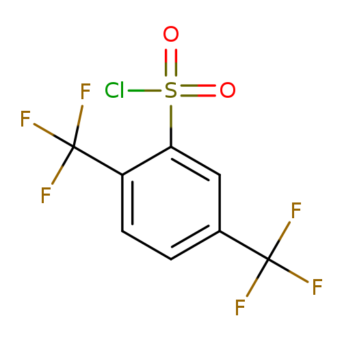 ClS(=O)(=O)c1cc(ccc1C(F)(F)F)C(F)(F)F