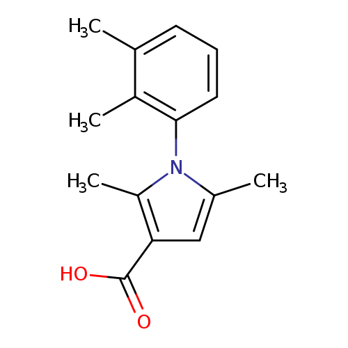 OC(=O)c1cc(n(c1C)c1cccc(c1C)C)C