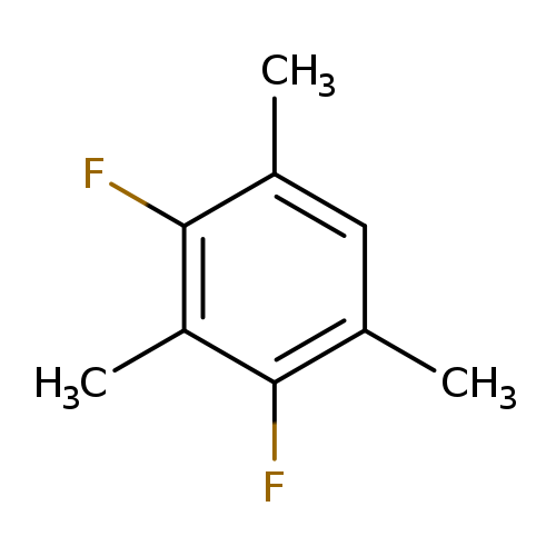 Cc1cc(C)c(c(c1F)C)F