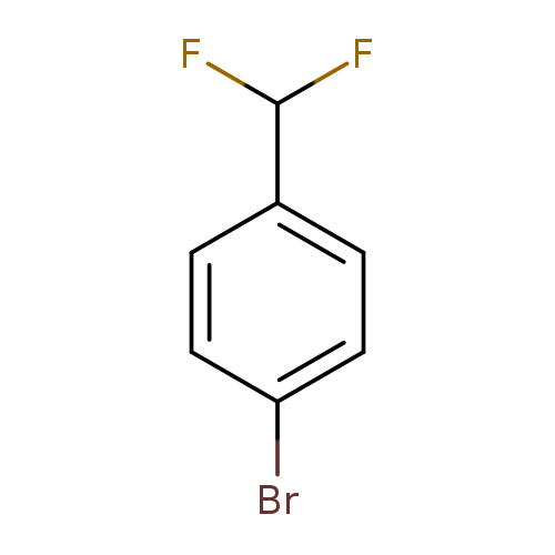 FC(c1ccc(cc1)Br)F