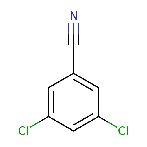 N#Cc1cc(Cl)cc(c1)Cl