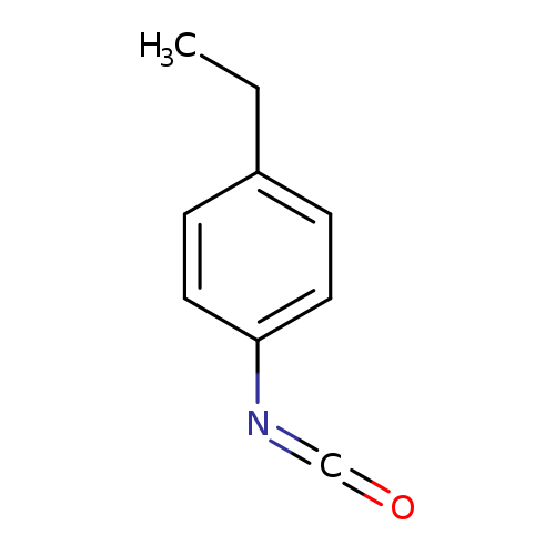 CCc1ccc(cc1)N=C=O